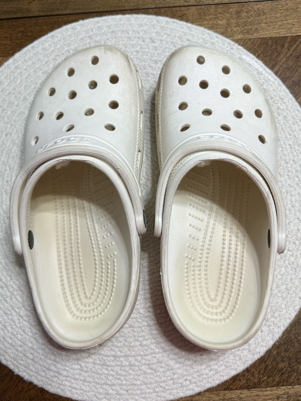 CROCS Classic White Slip-On Clogs